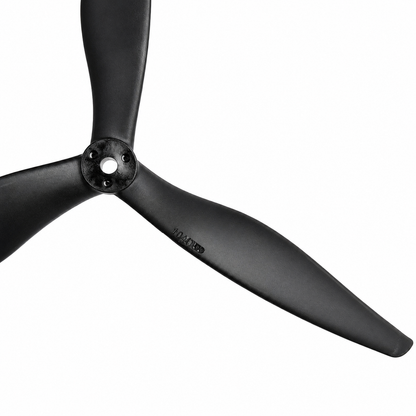 Gemfan 1070 Cinelifter Glass Fiber Nylon 3 Blade 5mm Shaft Pitch 7" Black Propeller (1 Pair CW+CCW)