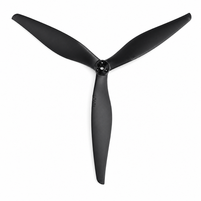 Gemfan 1070 Cinelifter Glass Fiber Nylon 3 Blade 5mm Shaft Pitch 7" Black Propeller (1 Pair CW+CCW)