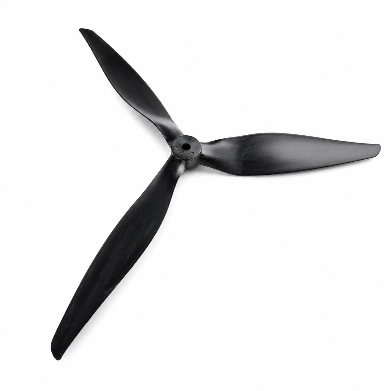 Gemfan 1070 Cinelifter Glass Fiber Nylon 3 Blade 5mm Shaft Pitch 7" Black Propeller (1 Pair CW+CCW)