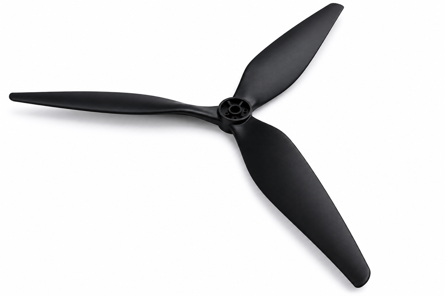 Gemfan 1070 Cinelifter Glass Fiber Nylon 3 Blade 5mm Shaft Pitch 7" Black Propeller (1 Pair CW+CCW)