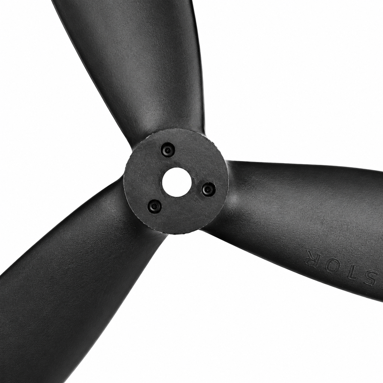 Gemfan 1510 Glass Fiber Nylon 3 Blade CW/CCW 1 Pair Propeller - Black