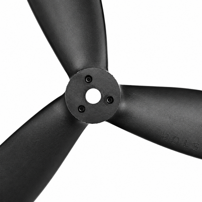 Gemfan 1510 Glass Fiber Nylon 3 Blade CW/CCW 1 Pair Propeller - Black