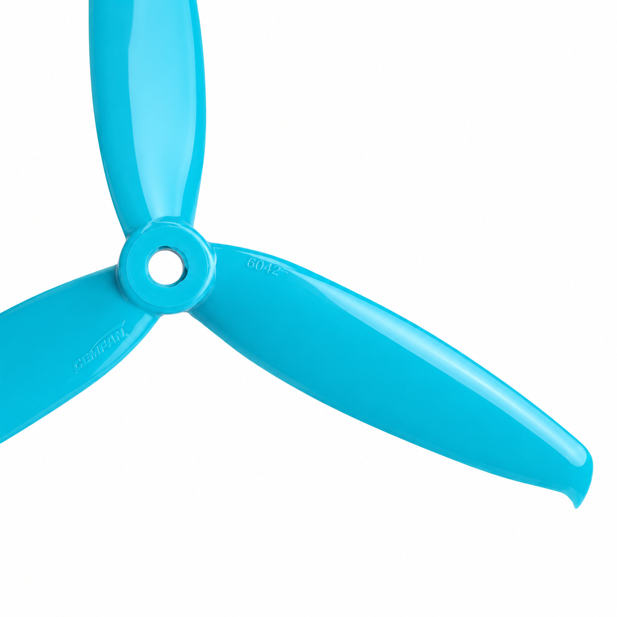 Gemfan 6042 Flash PC 3 Blade Propellers Blue - (2CW+2CCW)