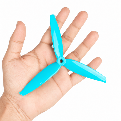 Gemfan 6042 Flash PC 3 Blade Propellers Blue - (2CW+2CCW)