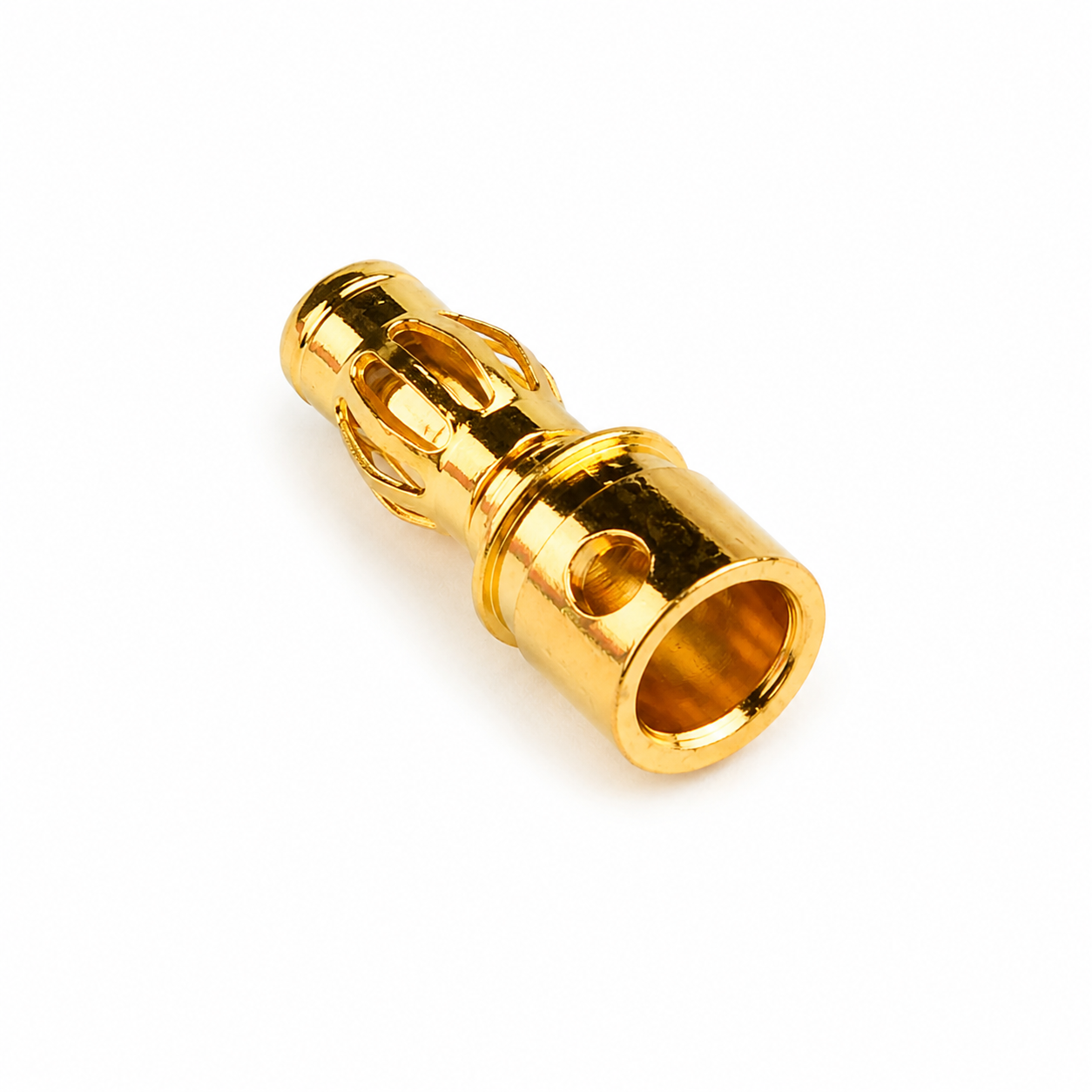 4mm Gold Bullet Connectors Male - 4Pcs