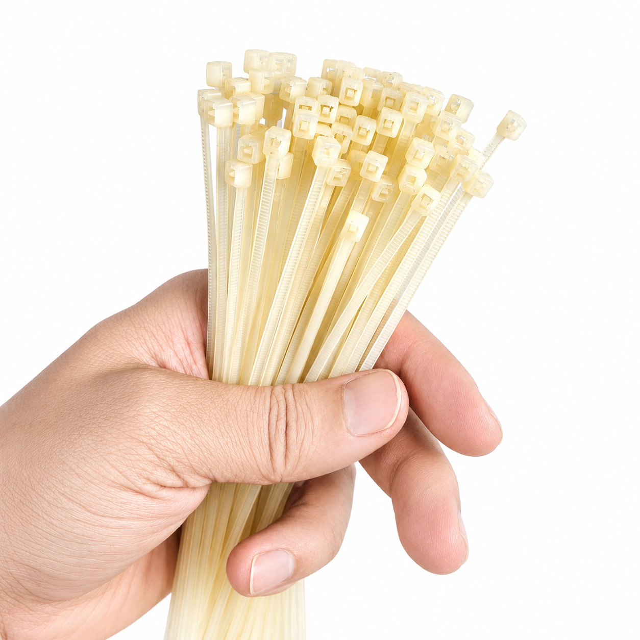 200 x 2.5mm Zipties White