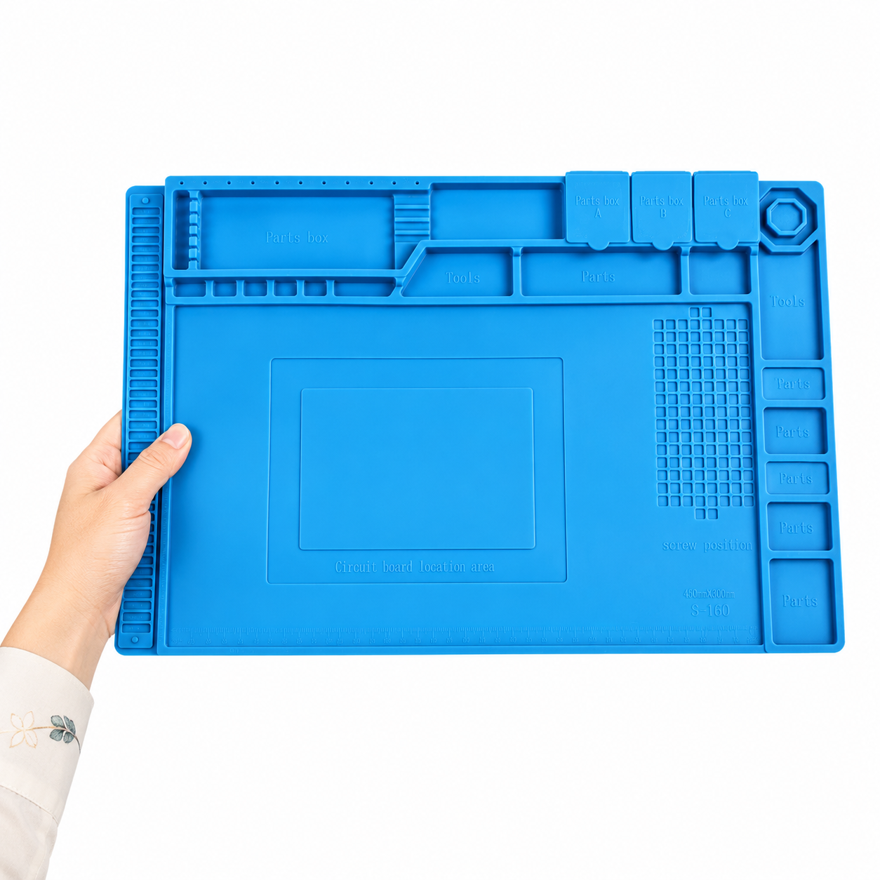 ESD S-160 Anti Static Magnetic Heat Insulation Workbench Mat