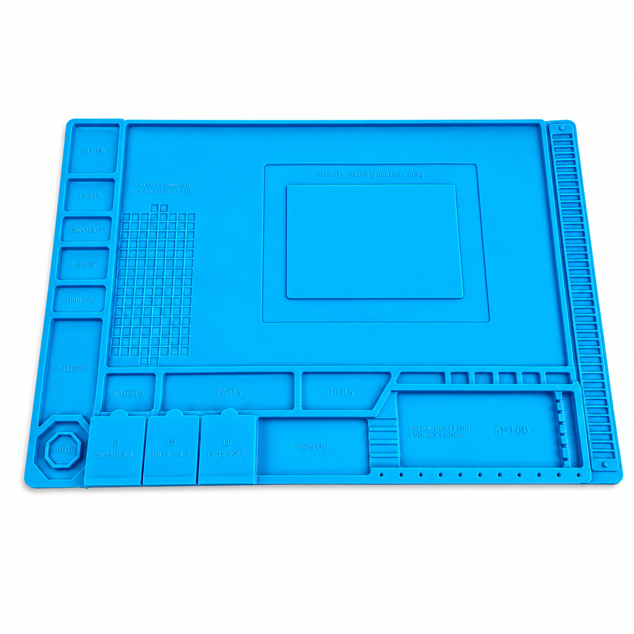 ESD S-160 Anti Static Magnetic Heat Insulation Workbench Mat