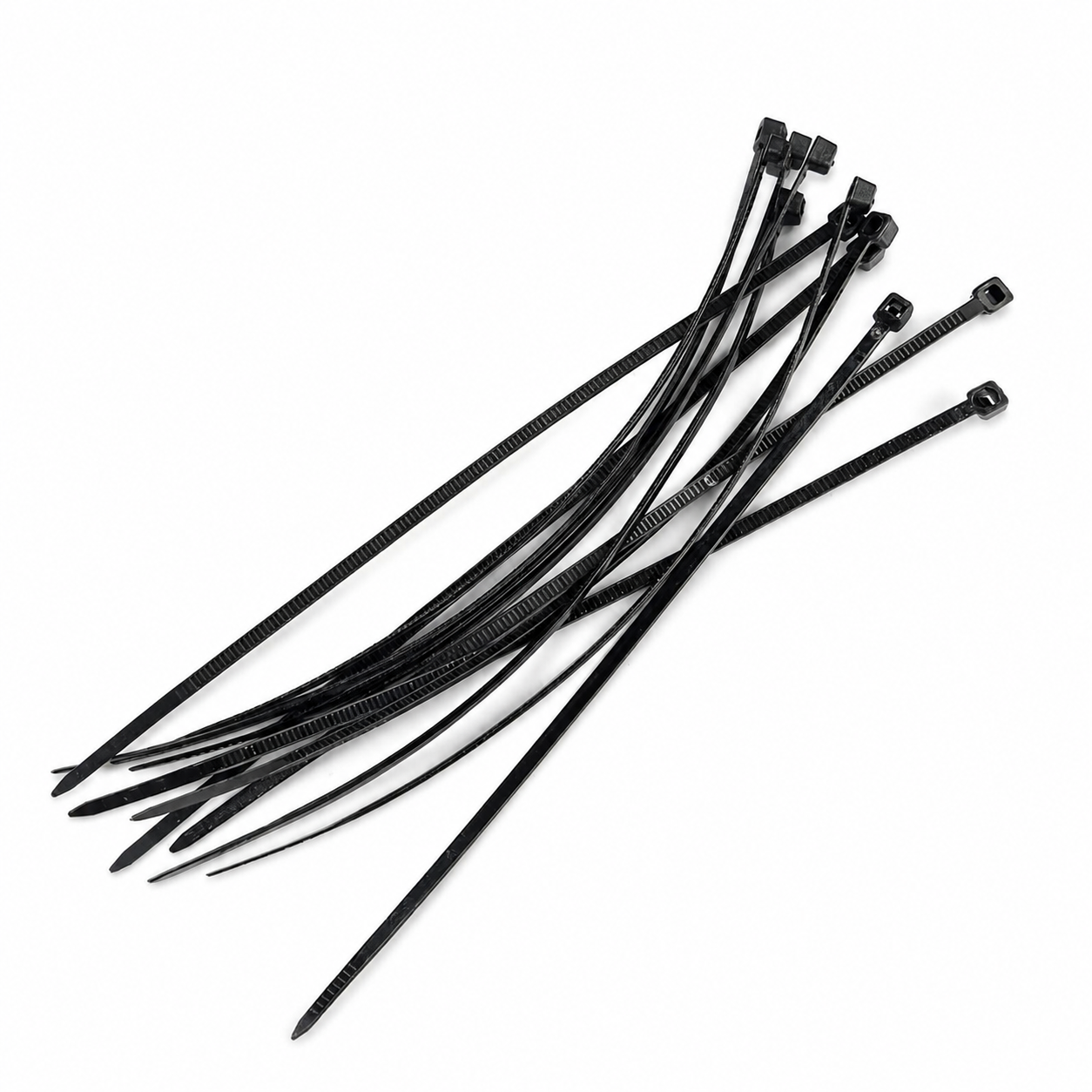 150mm Self Locking Adjustable Nylon Cable Ties | Zip Ties 12pcs