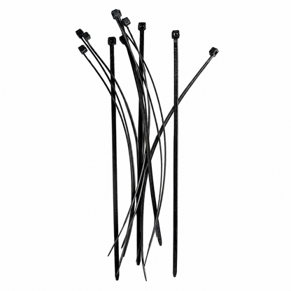 150mm Self Locking Adjustable Nylon Cable Ties | Zip Ties 12pcs