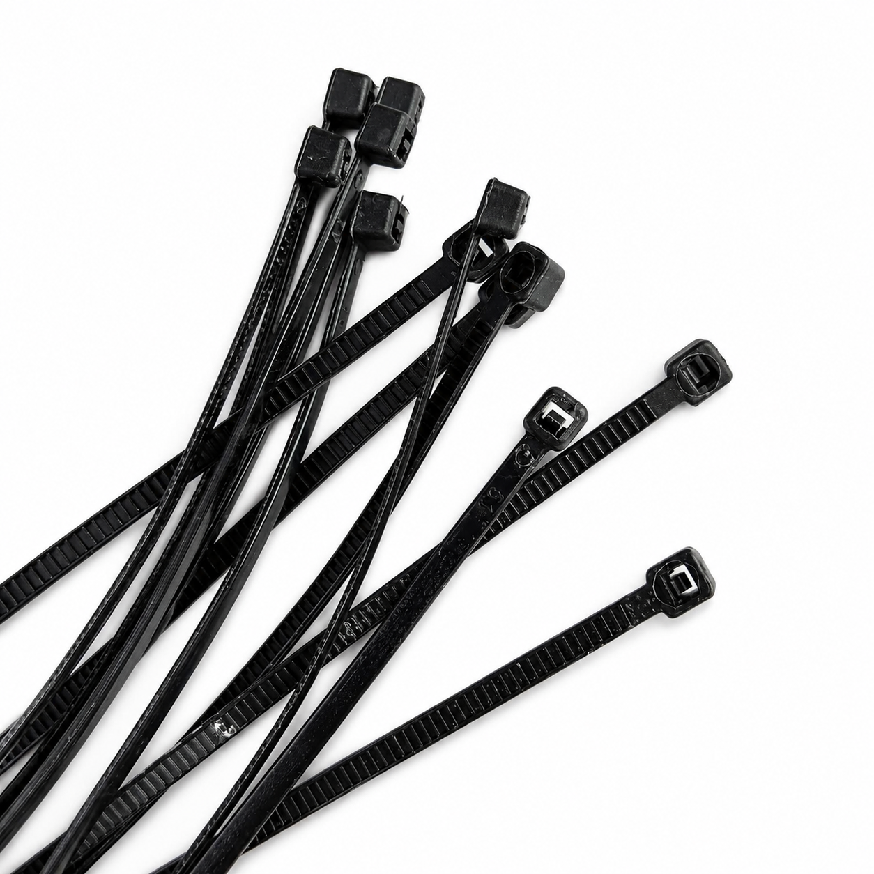 150mm Self Locking Adjustable Nylon Cable Ties | Zip Ties 12pcs