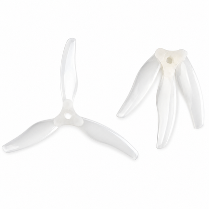 Gemfam Propellers F5135 Floppy Proppy 3 Blade Propellers 2CW + 2CCW – White