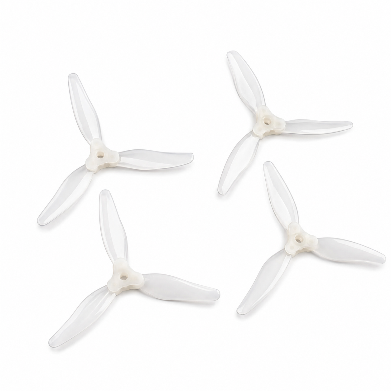 Gemfam Propellers F5135 Floppy Proppy 3 Blade Propellers 2CW + 2CCW – White