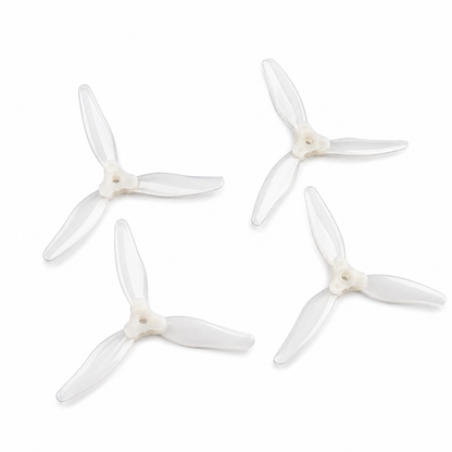 Gemfam Propellers F5135 Floppy Proppy 3 Blade Propellers 2CW + 2CCW – White