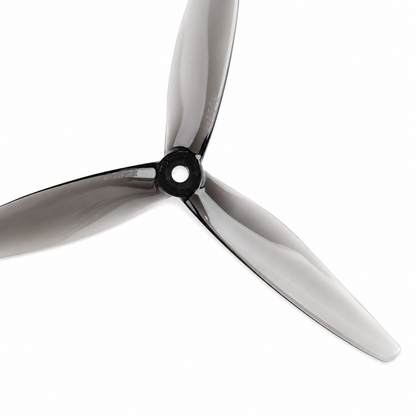 Gemfan Propellers 7050 Hurricane PC 3 Blade Propellers 2CW+2CCW – Clear Gray