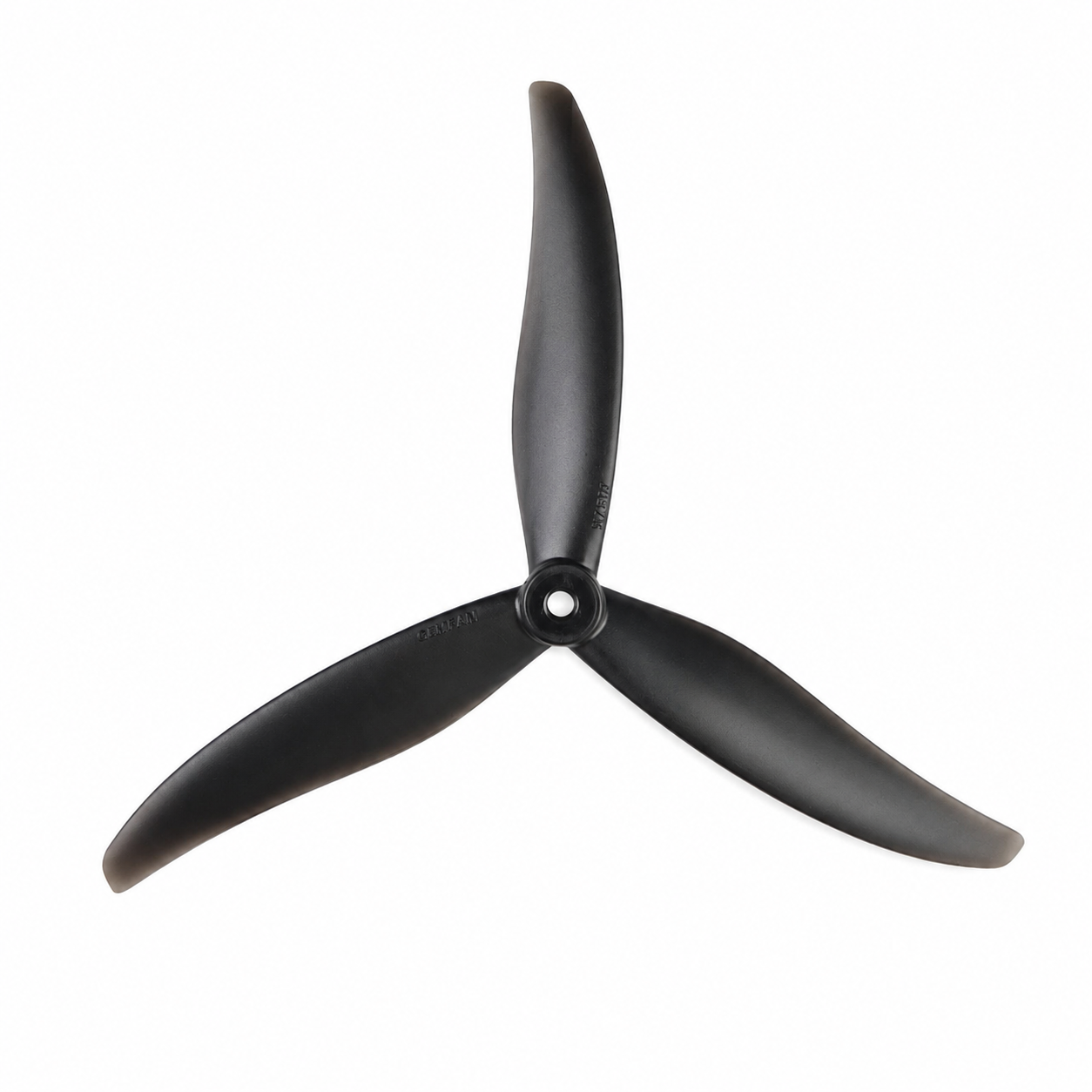 Gemfan HD 7037 Cinelifter PC Reinforced 3 Blade Propellers 2CW+2CCW – Clear Black