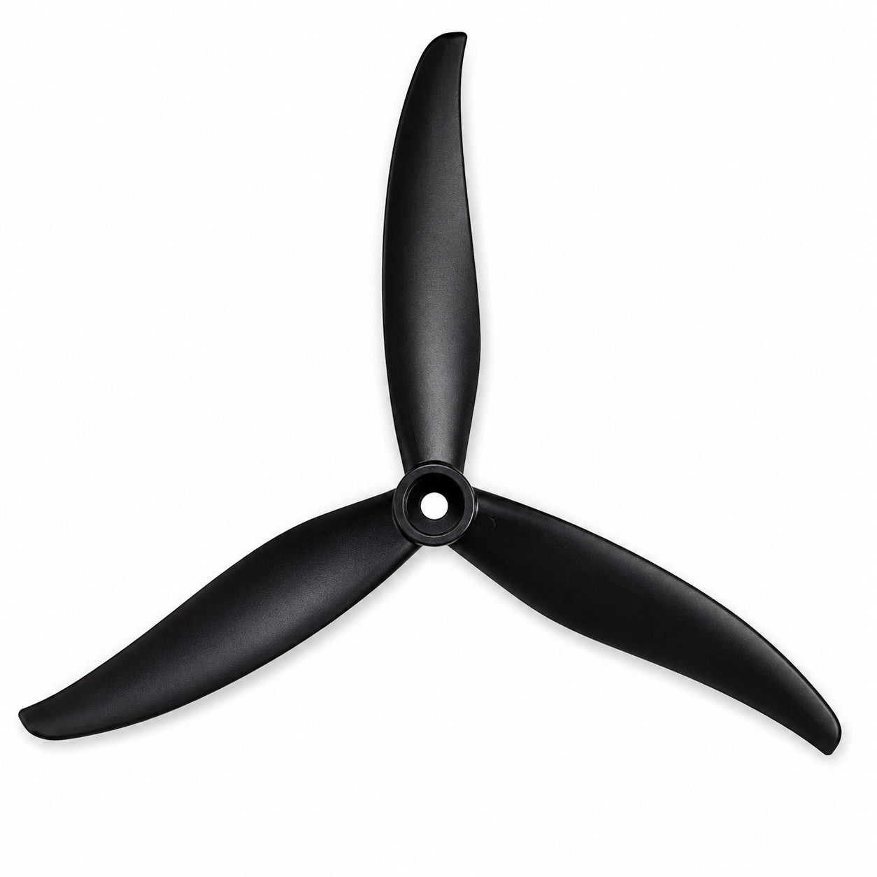 Gemfan HD 7037 Cinelifter PC Reinforced 3 Blade Propellers 2CW+2CCW – Clear Black