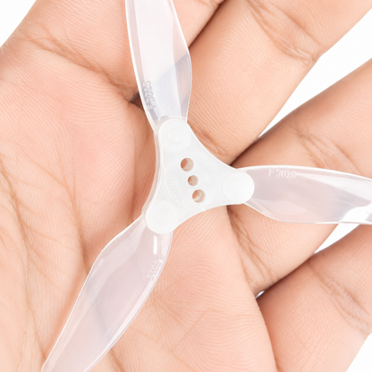 Gemfan F3015 Floppy Proppy 3 Blade Propeller Milk White - (2CW+2CCW)