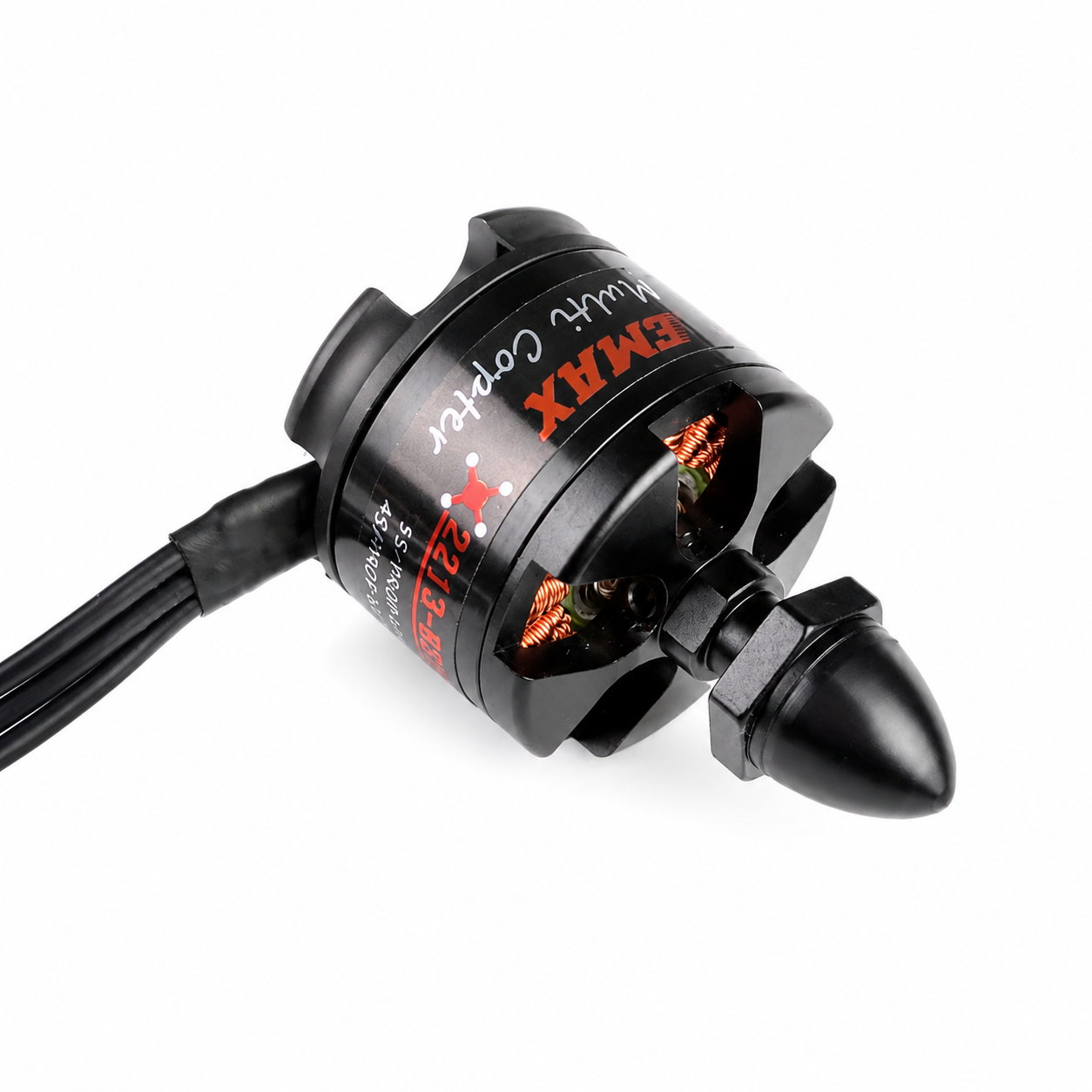 EMAX MT2213 935KV Brushless DC Motor Black Cap (CW Motor Rotation) With Prop 1045 Combo