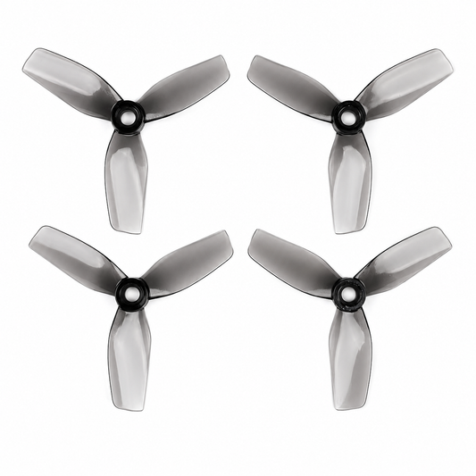 Gemfan D51 2020 Ducted PC 5 Blade 1.5mm Propellers 4CW + 4CCW - Clear Gray
