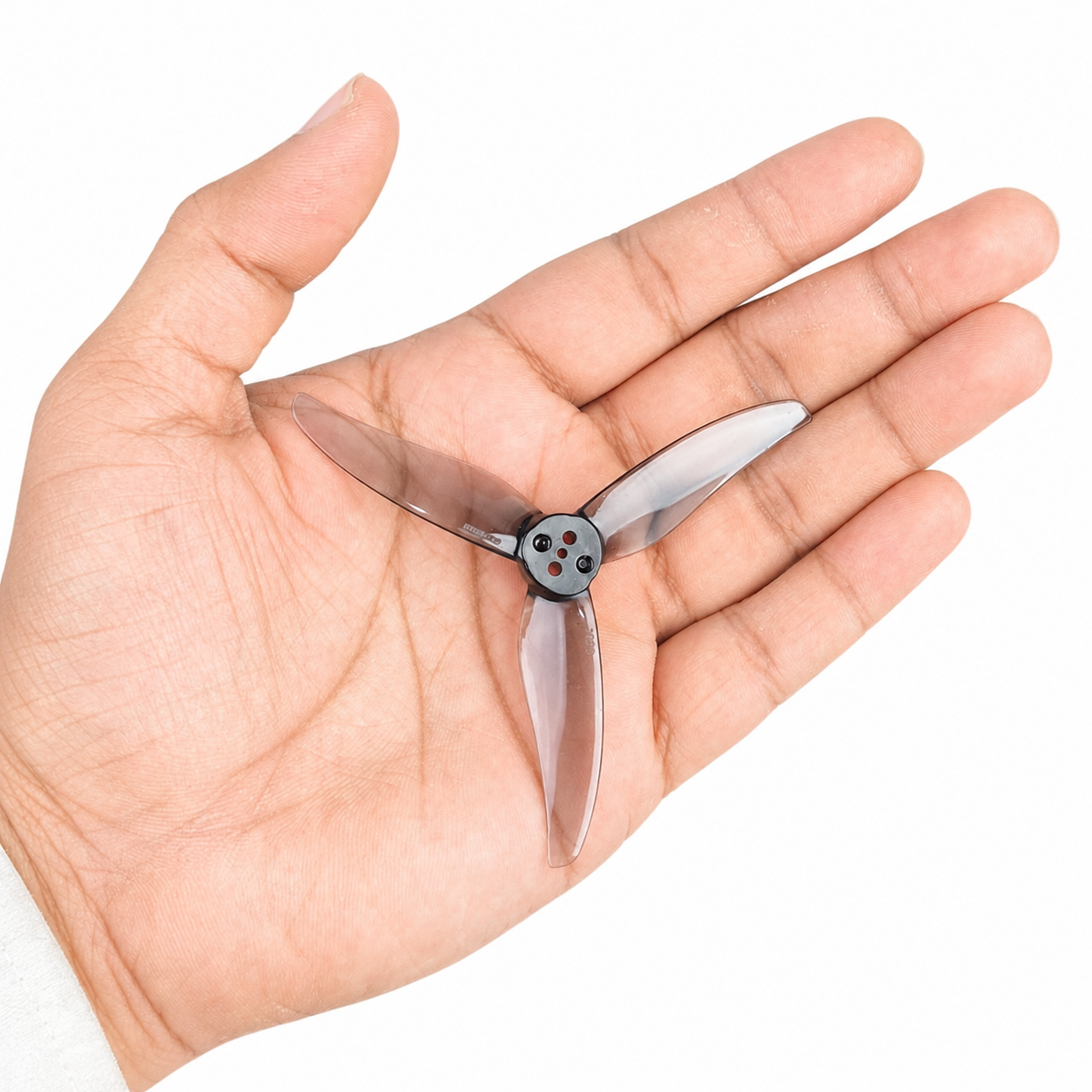 Gemfan Hurricane 3520 Durable 3-Blade Propeller Clear Gray (Set of 4)
