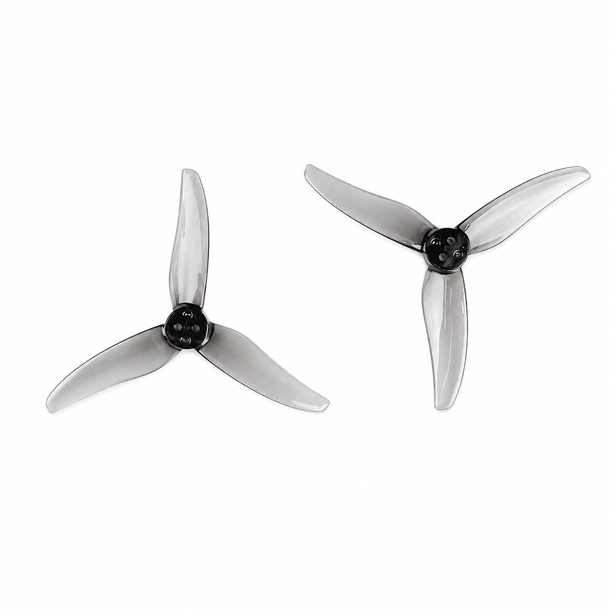 Gemfan Hurricane 3520 Durable 3-Blade Propeller Clear Gray (Set of 4)