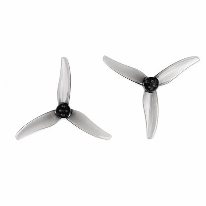 Gemfan Hurricane 3520 Durable 3-Blade Propeller Clear Gray (Set of 4)