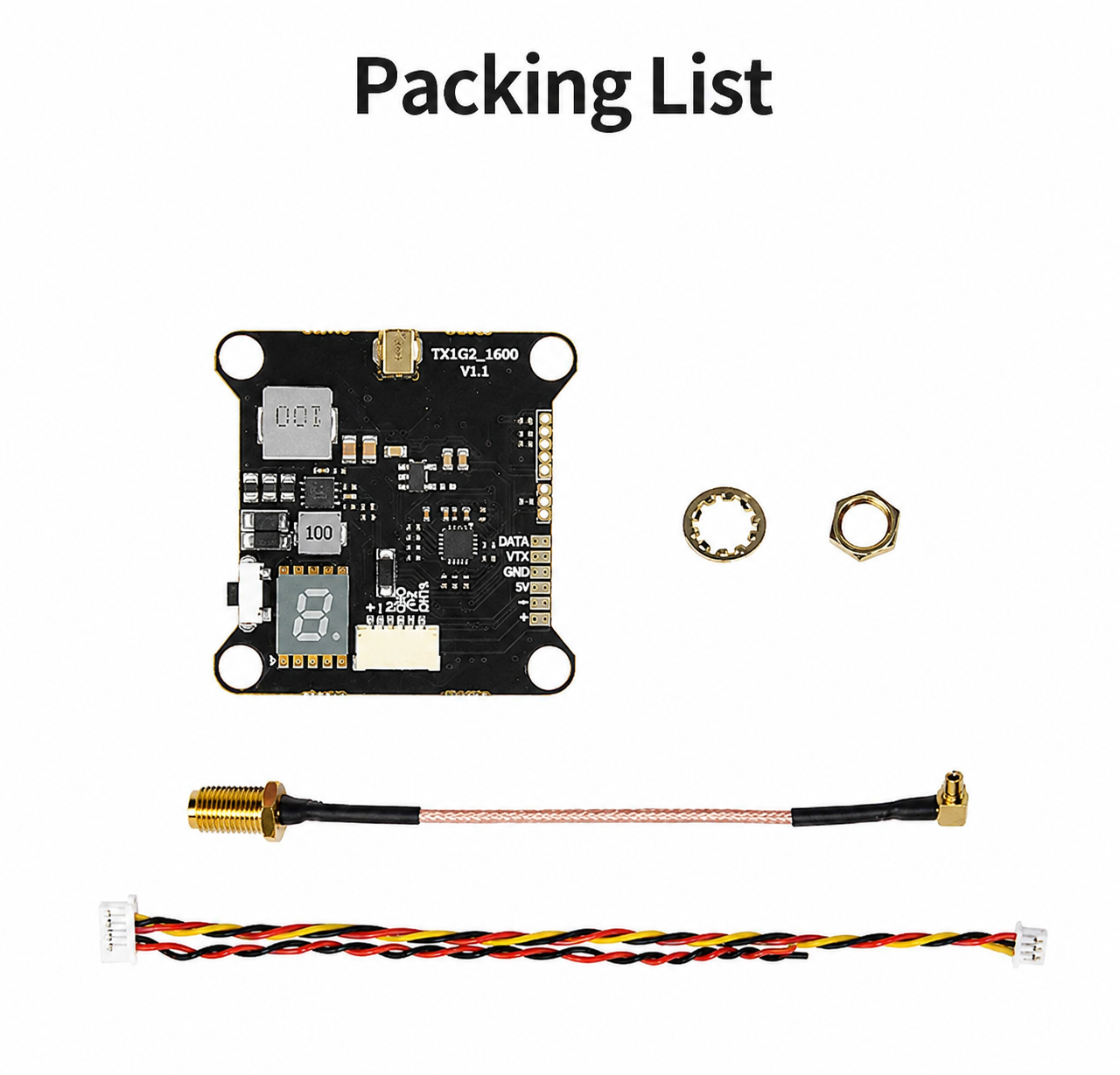 ATOMRC 1.2G 1.6W LED Video Transmitter
