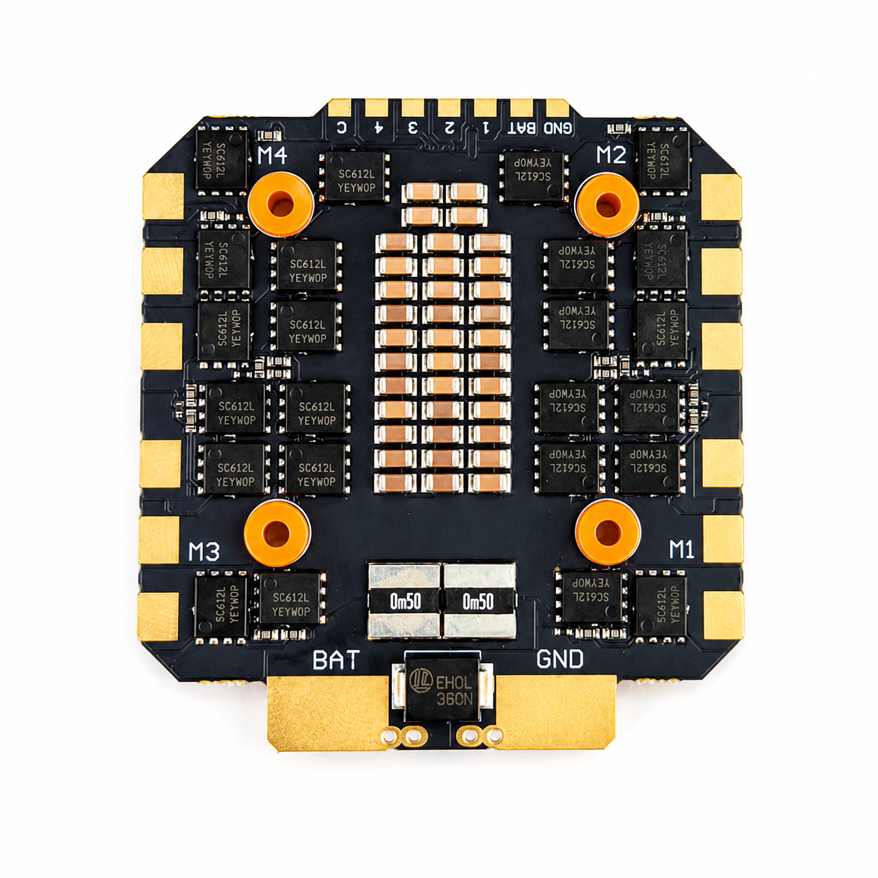 DakeFPV BLHeli S 12S 120A 4 in 1 ESC (Electronic Speed Controller)