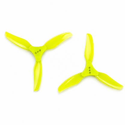 Gemfan F3015 Floppy Proppy 3 Blade Propellers Yellow - (2CW+2CCW)