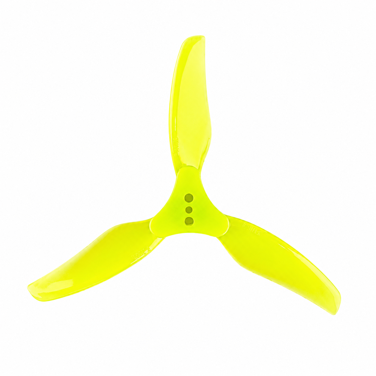 Gemfan F3015 Floppy Proppy 3 Blade Propellers Yellow - (2CW+2CCW)