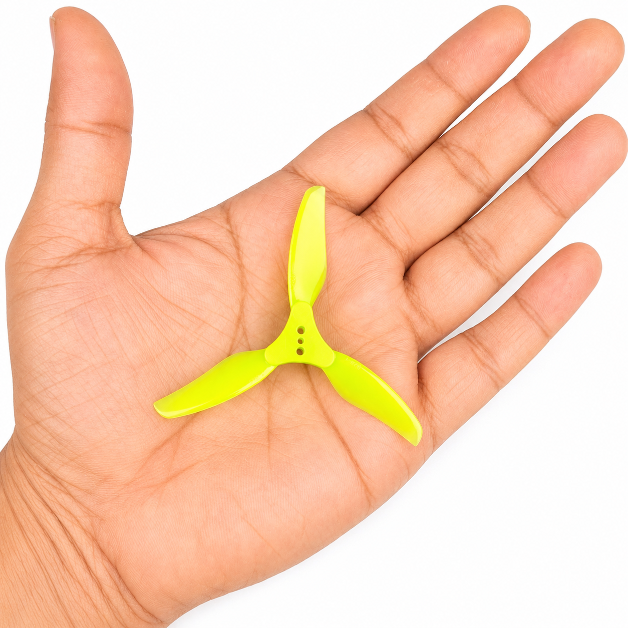 Gemfan F3015 Floppy Proppy 3 Blade Propellers Yellow - (2CW+2CCW)