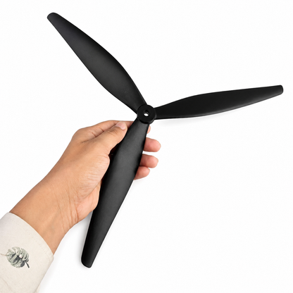 HQProp 15X7X3 (1CW + 1CCW) Black-Glass Fiber Reinforced Nylon Propeller