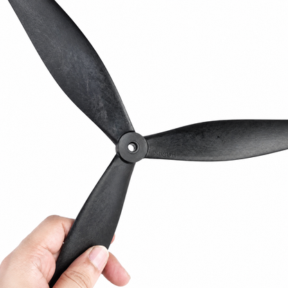 HQProp 15X7X3 (1CW + 1CCW) Black-Glass Fiber Reinforced Nylon Propeller