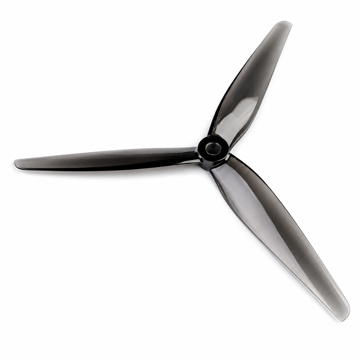 HQProp 8X3.7X3 Grey(1CW+1CCW)-Poly Carbonate Triblade Propeller