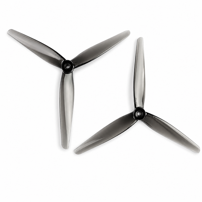 HQProp 8X3.7X3 Grey(1CW+1CCW)-Poly Carbonate Triblade Propeller