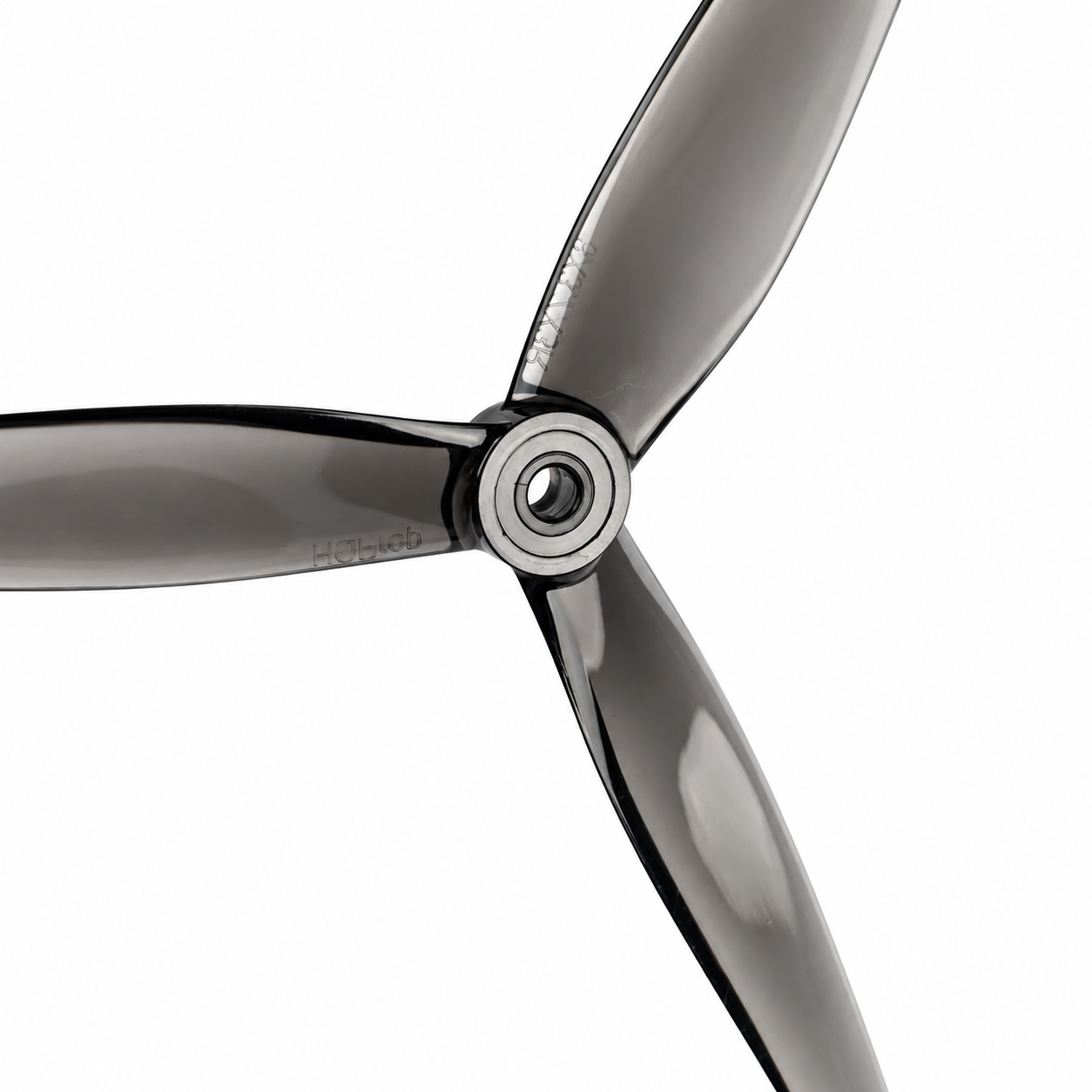 HQProp 8X3.7X3 Grey(1CW+1CCW)-Poly Carbonate Triblade Propeller