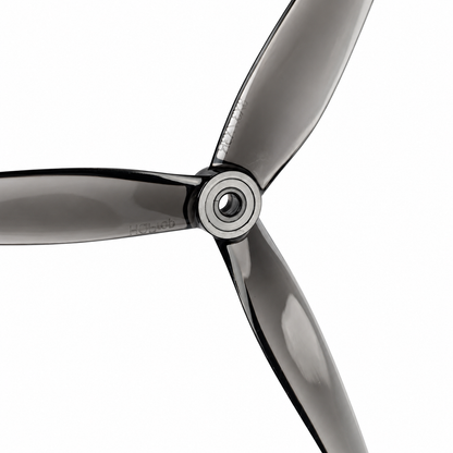 HQProp 8X3.7X3 Grey(1CW+1CCW)-Poly Carbonate Triblade Propeller
