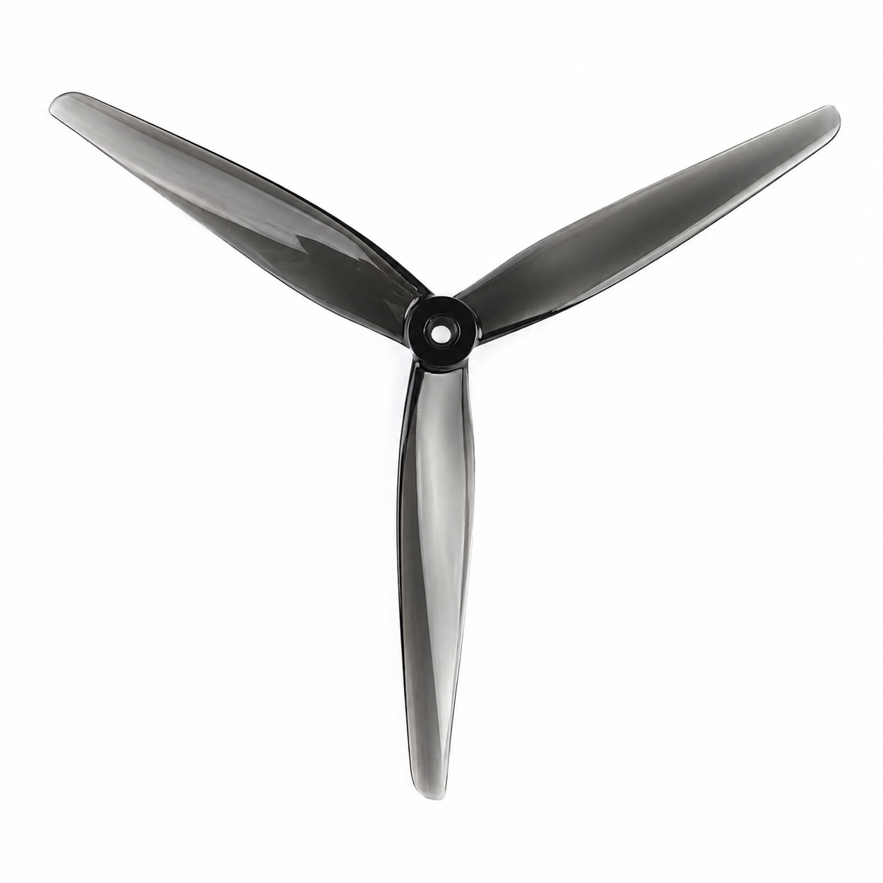 HQProp 8X3.7X3 Grey(1CW+1CCW)-Poly Carbonate Triblade Propeller