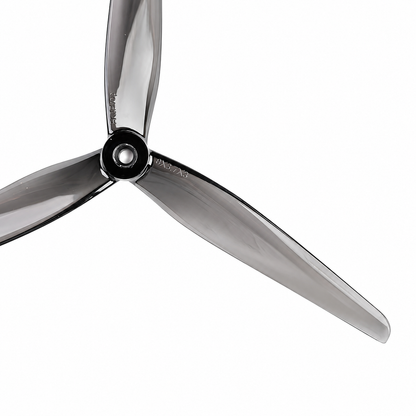HQProp 8X3.7X3 Grey(1CW+1CCW)-Poly Carbonate Triblade Propeller