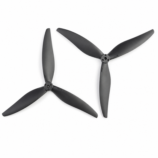 Gemfan 8040 Cinelifter Glass Fiber Nylon 3 Blade Propellers 1CW + 1CCW – Black