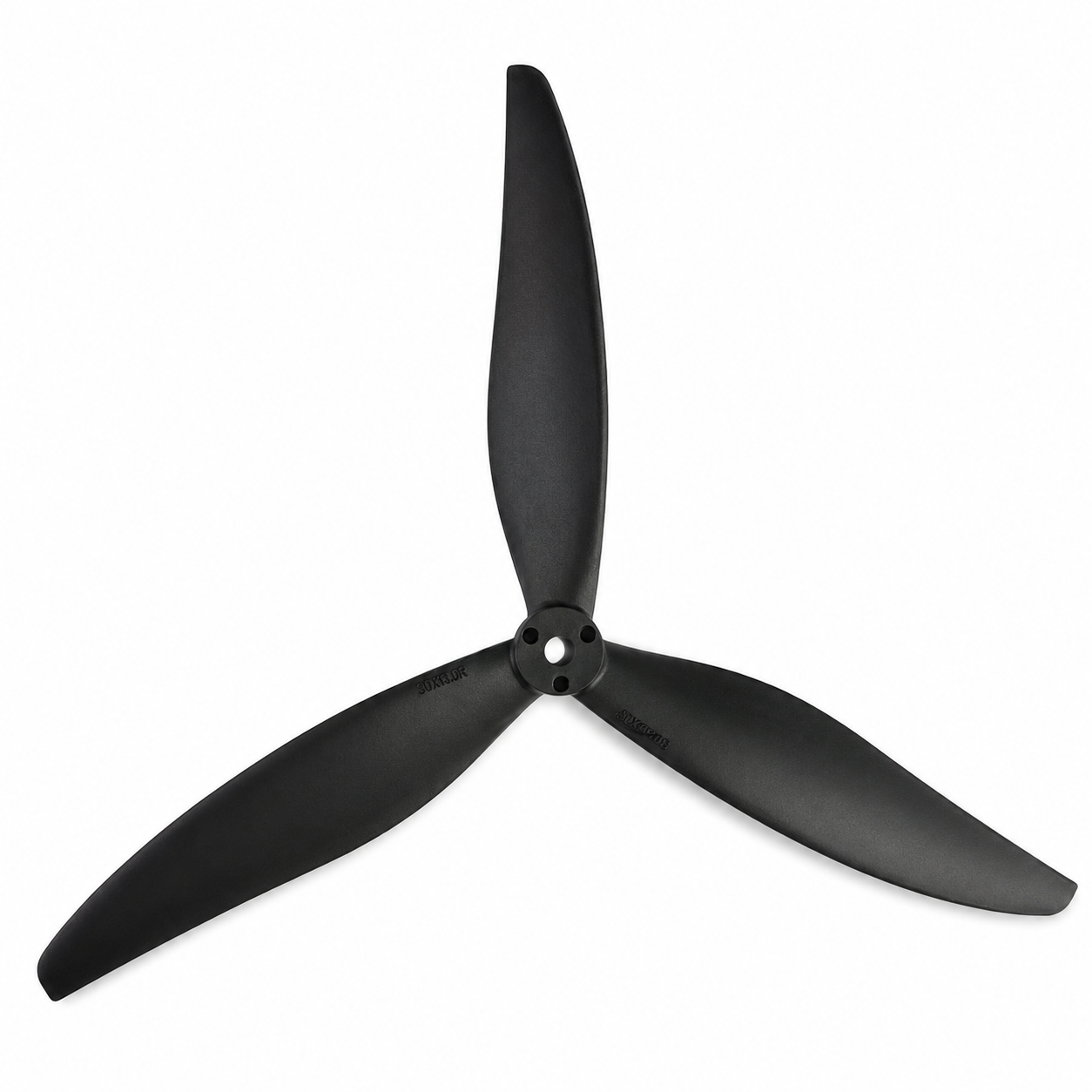 Gemfan 8040 Cinelifter Glass Fiber Nylon 3 Blade Propellers 1CW + 1CCW – Black