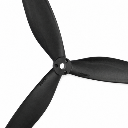 Gemfan 8040 Cinelifter Glass Fiber Nylon 3 Blade Propellers 1CW + 1CCW – Black