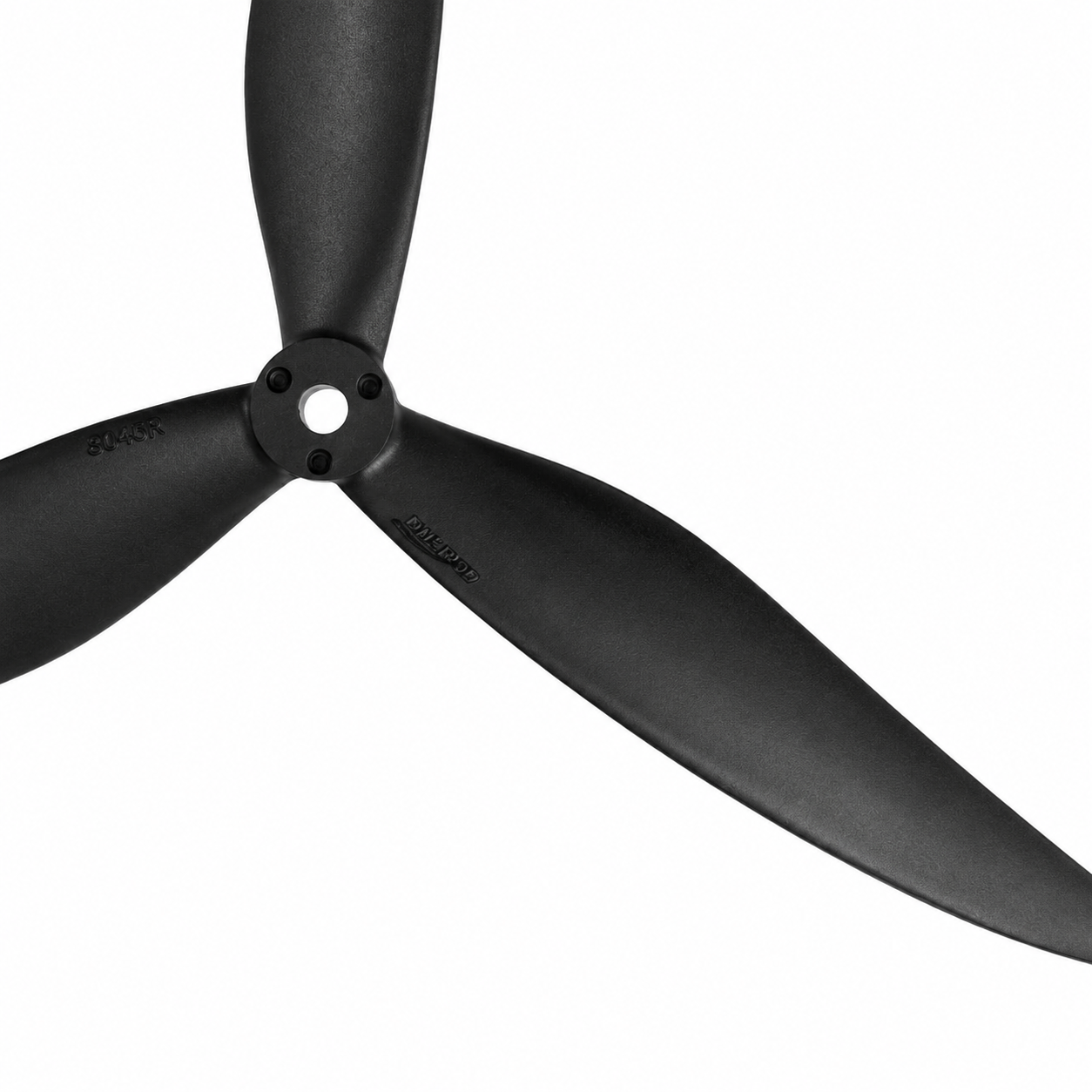 Gemfan 8040 Cinelifter Glass Fiber Nylon 3 Blade Propellers 1CW + 1CCW – Black