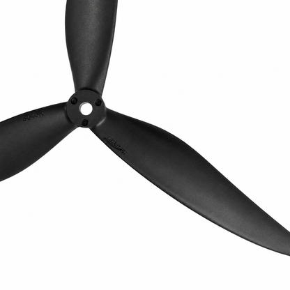 Gemfan 8040 Cinelifter Glass Fiber Nylon 3 Blade Propellers 1CW + 1CCW – Black