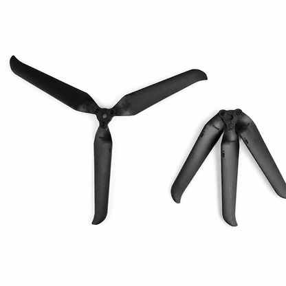 Gemfan F9046 Folding Blade Glass Fiber Nylon Black Propeller (1CW+1CCW)