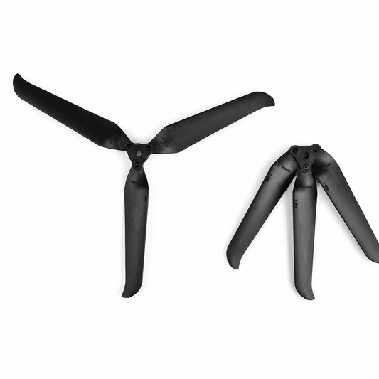 Gemfan F9046 Folding Blade Glass Fiber Nylon Black Propeller (1CW+1CCW)