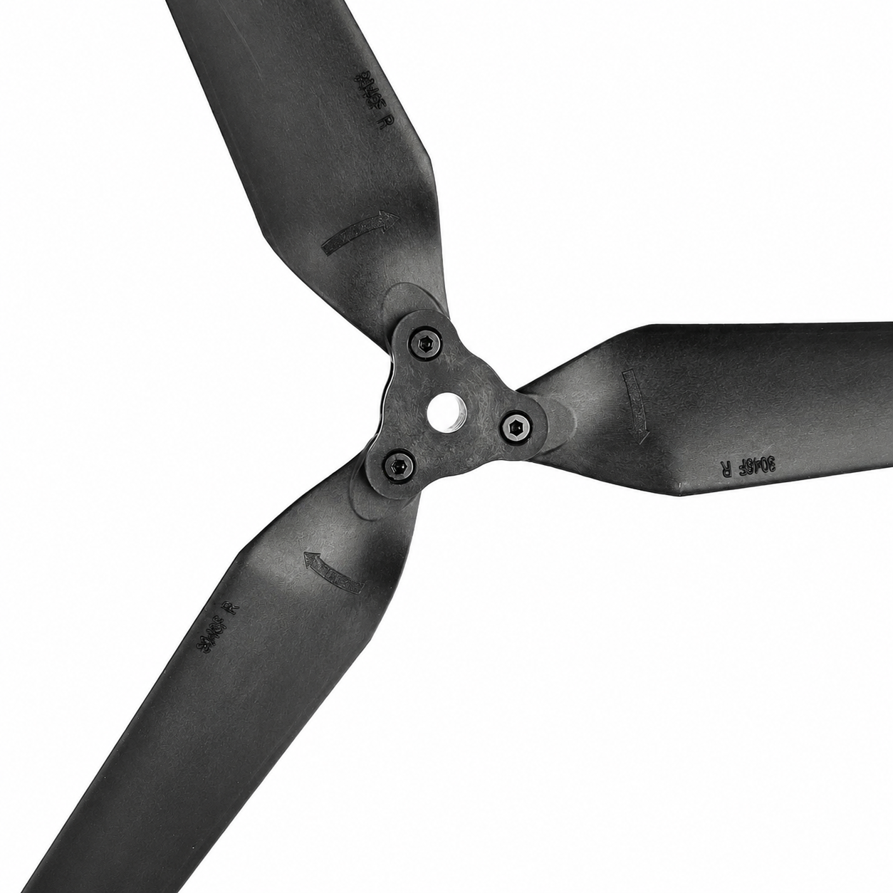 Gemfan F9046 Folding Blade Glass Fiber Nylon Black Propeller (1CW+1CCW)