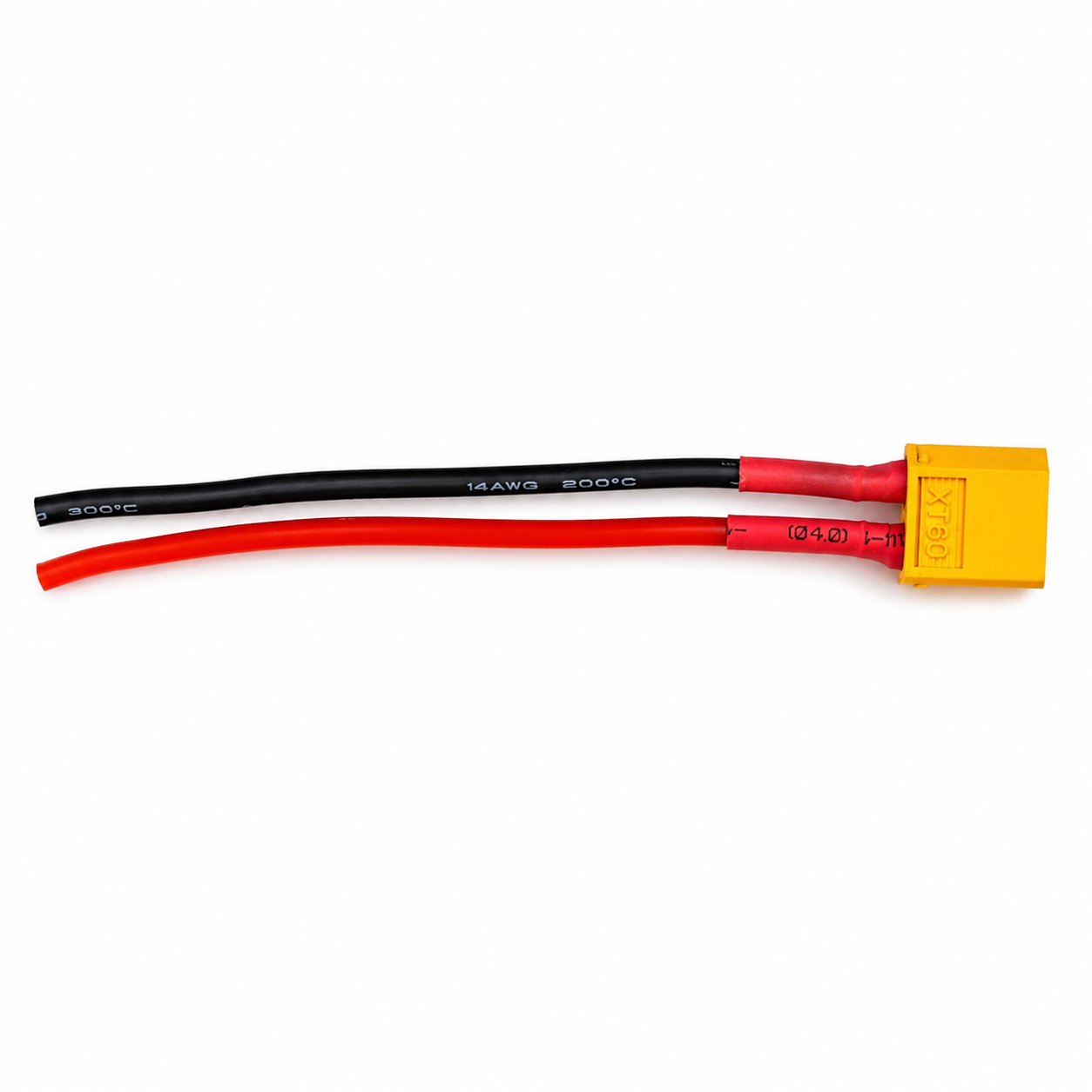 XT60 Male Connector With 9cm 14AWG Silicon Wire