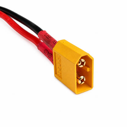 XT60 Male Connector With 9cm 14AWG Silicon Wire